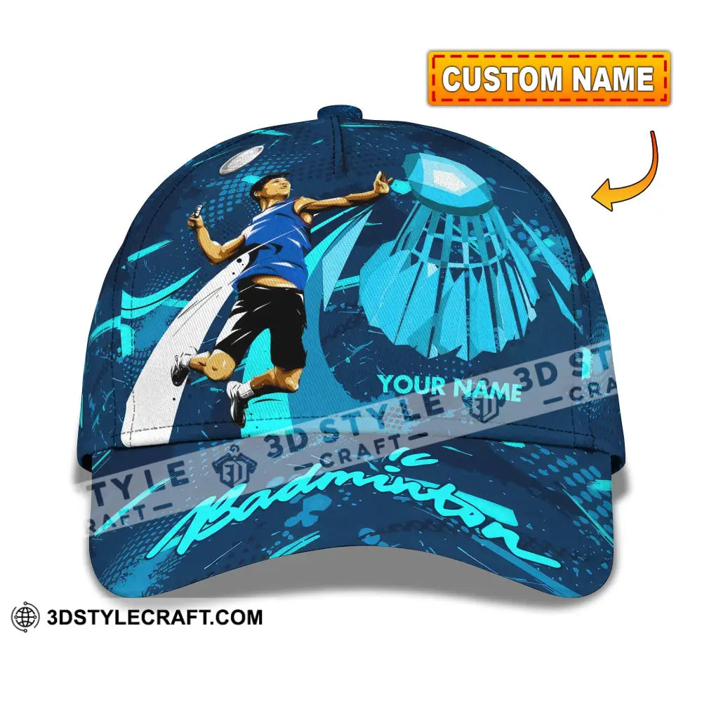 Personalized Cap Customized Badminton Classic Cap CLASSIC CAP / UNIVERSAL FIT Cap