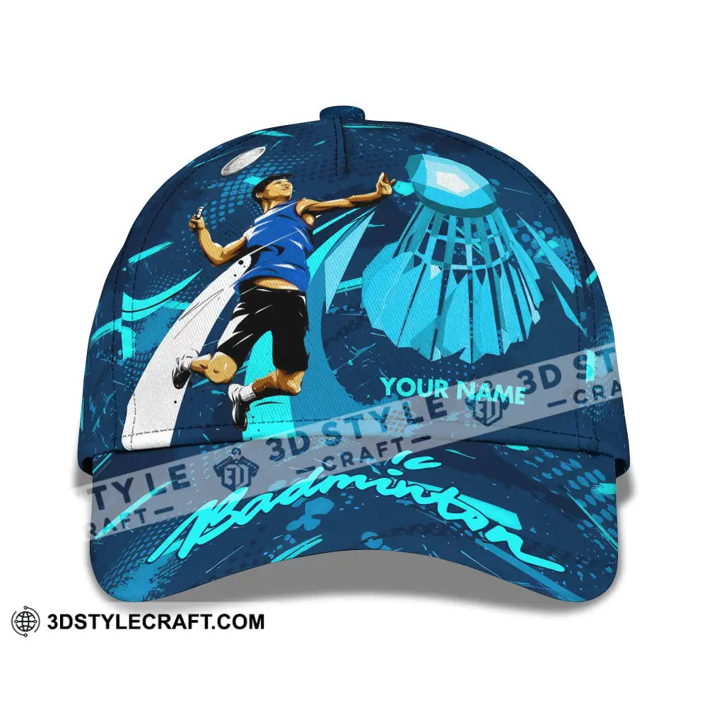 Personalized Cap Customized Badminton Classic Cap CLASSIC CAP / UNIVERSAL FIT Cap
