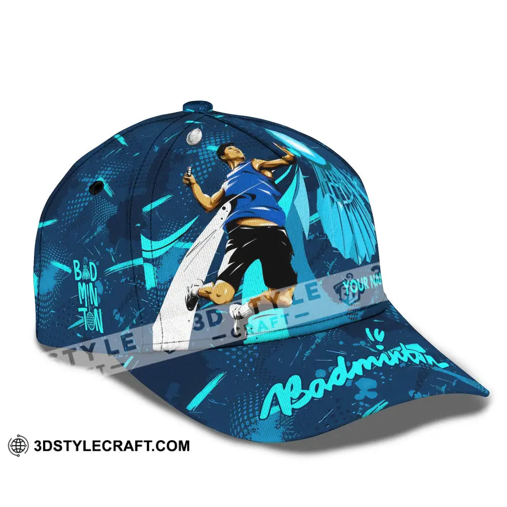Personalized Cap Customized Badminton Classic Cap CLASSIC CAP / UNIVERSAL FIT Cap