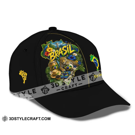 Personalized Cap, Customized Brasil Classic Cap style option 3