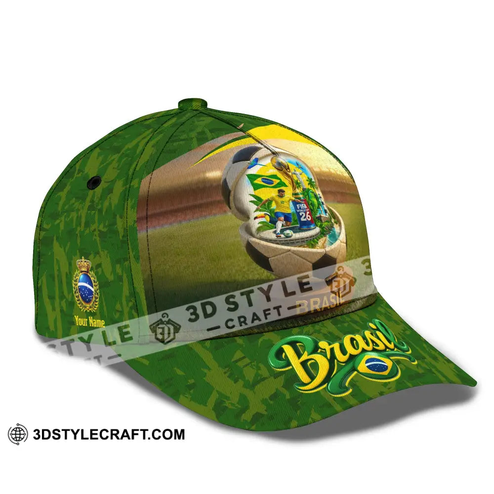 Personalized Cap Customized Brasil Classic Cap CLASSIC CAP / UNIVERSAL FIT Cap