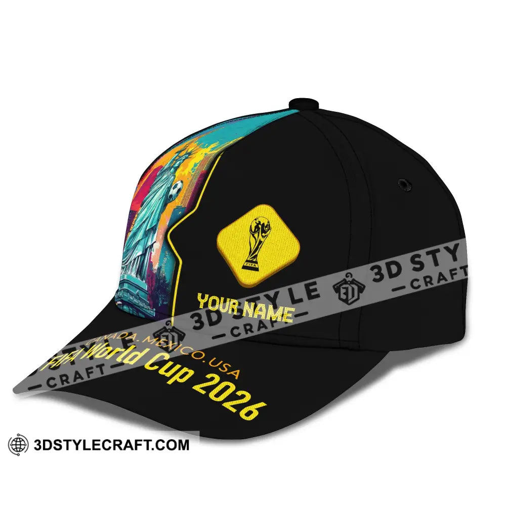 Personalized Cap Customized Canada - Mexico - USA Fifa World Cup 2026 Classic Cap CLASSIC CAP / UNIVERSAL FIT Cap