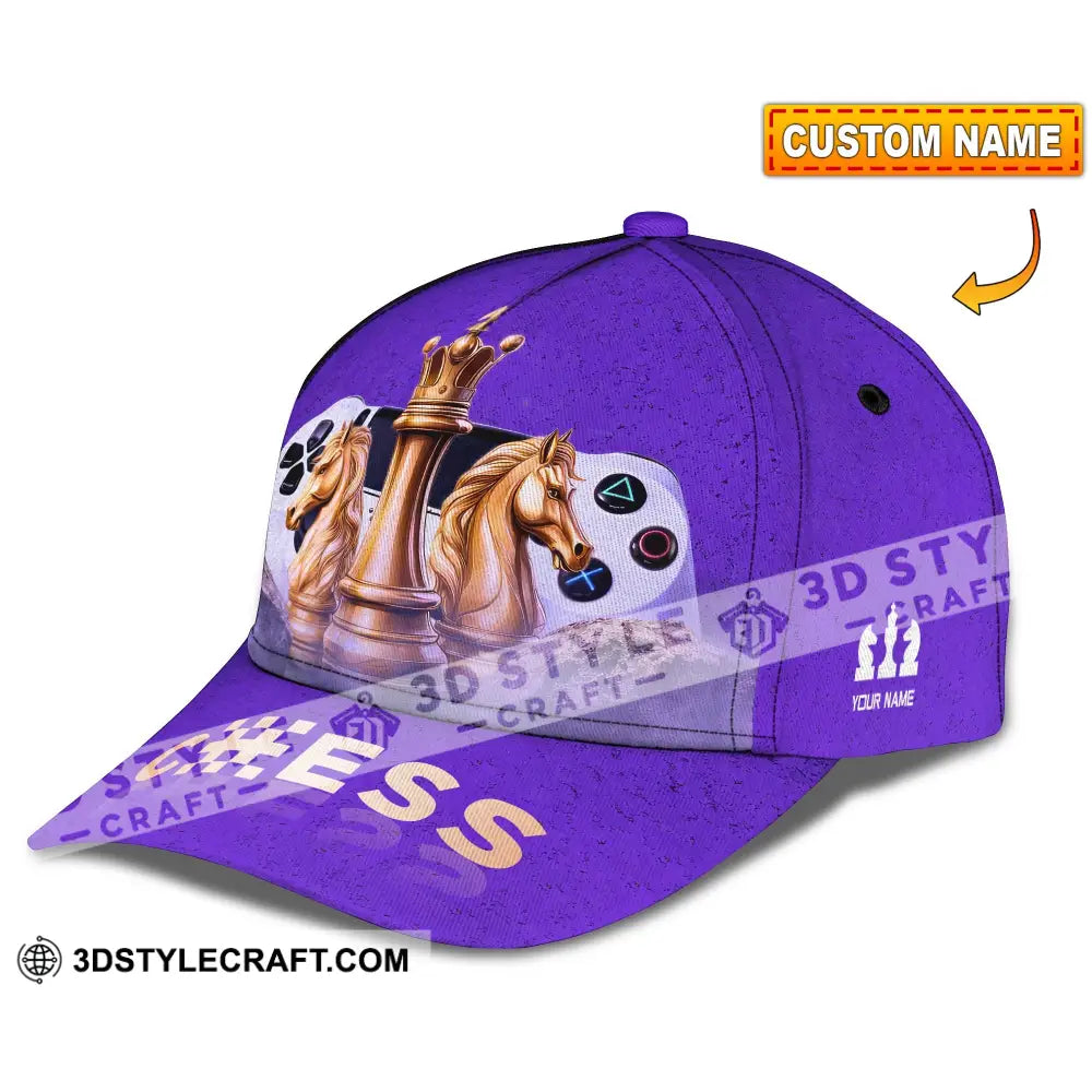 Personalized Cap Customized Chess Classic Cap - CLASSIC CAP / UNIVERSAL FIT - Cap