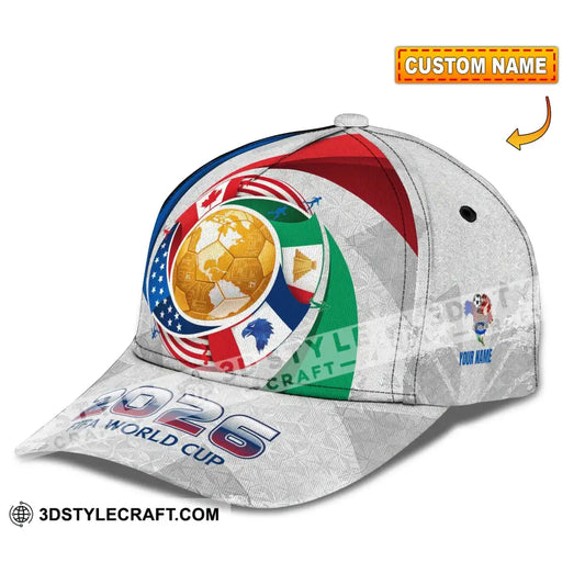 Personalized Cap Customized World Cup 2026 Classic Cap CLASSIC CAP / UNIVERSAL FIT Cap