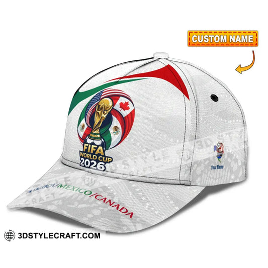 Personalized Cap Customized World Cup 2026 Classic Cap - CLASSIC CAP / UNIVERSAL FIT - Cap