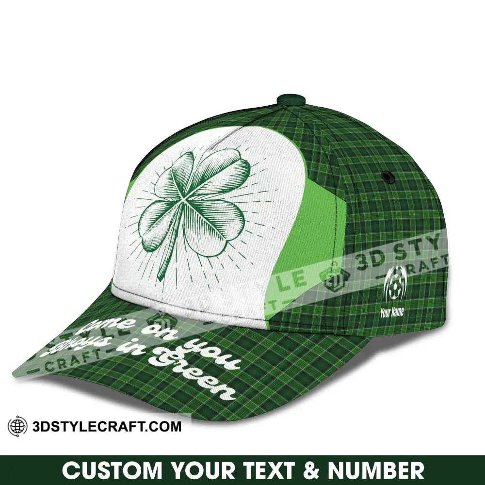 Personalized Cap Customized Come On You Bhoys In Green Classic Cap CLASSIC CAP / UNIVERSAL FIT Cap