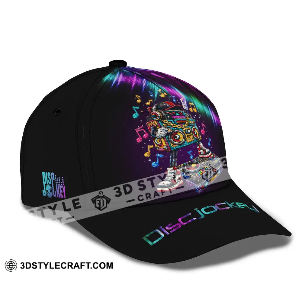 Personalized Cap Customized Disc Jockey Classic Cap CLASSIC CAP / UNIVERSAL FIT Cap