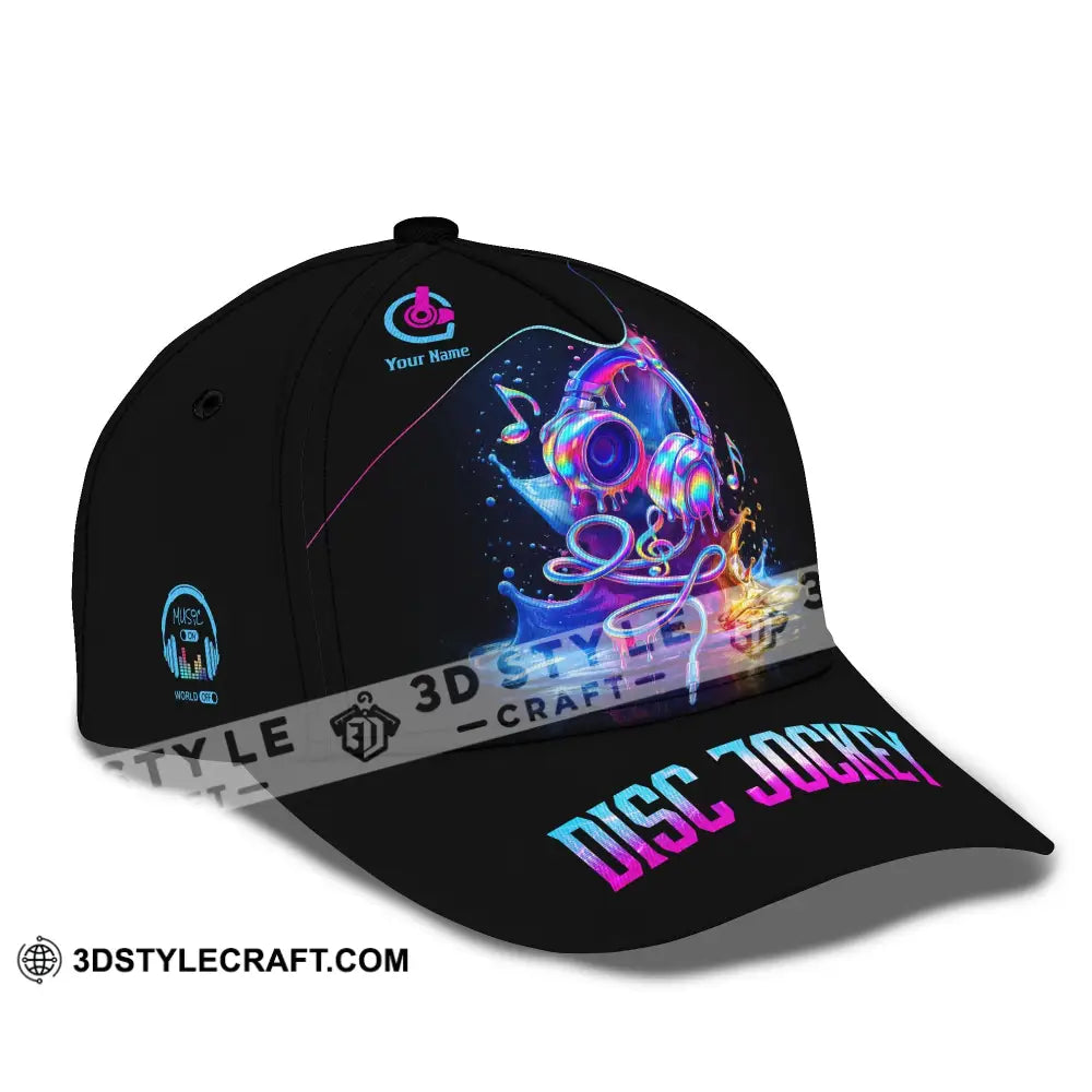 Personalized Cap Customized Disc Jockey Classic Cap CLASSIC CAP / UNIVERSAL FIT Cap