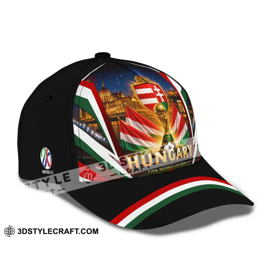 Personalized Cap, Customized Hungary Classic Cap style option 3