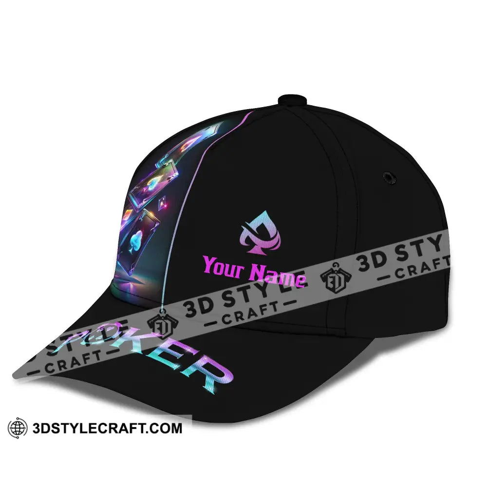 Personalized Cap Customized Poker