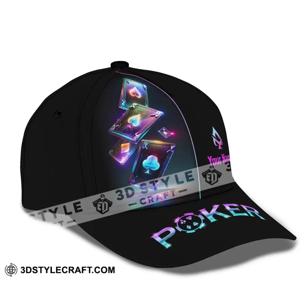 Personalized Cap Customized Poker