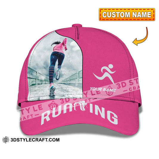 Personalized Cap Customized Run For Fun Running Lover Sport Classic Cap CLASSIC CAP / UNIVERSAL FIT Cap
