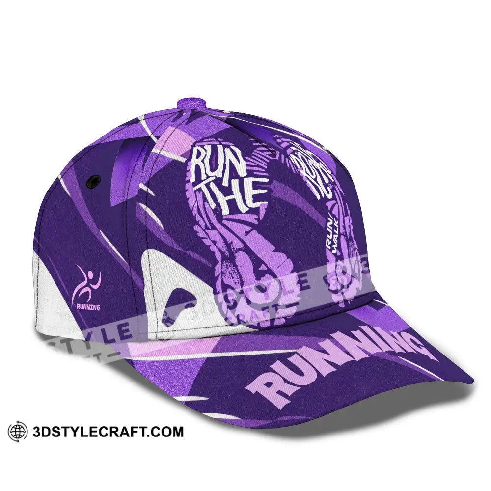 Personalized Cap Customized Running Classic Cap CLASSIC CAP / UNIVERSAL FIT Cap