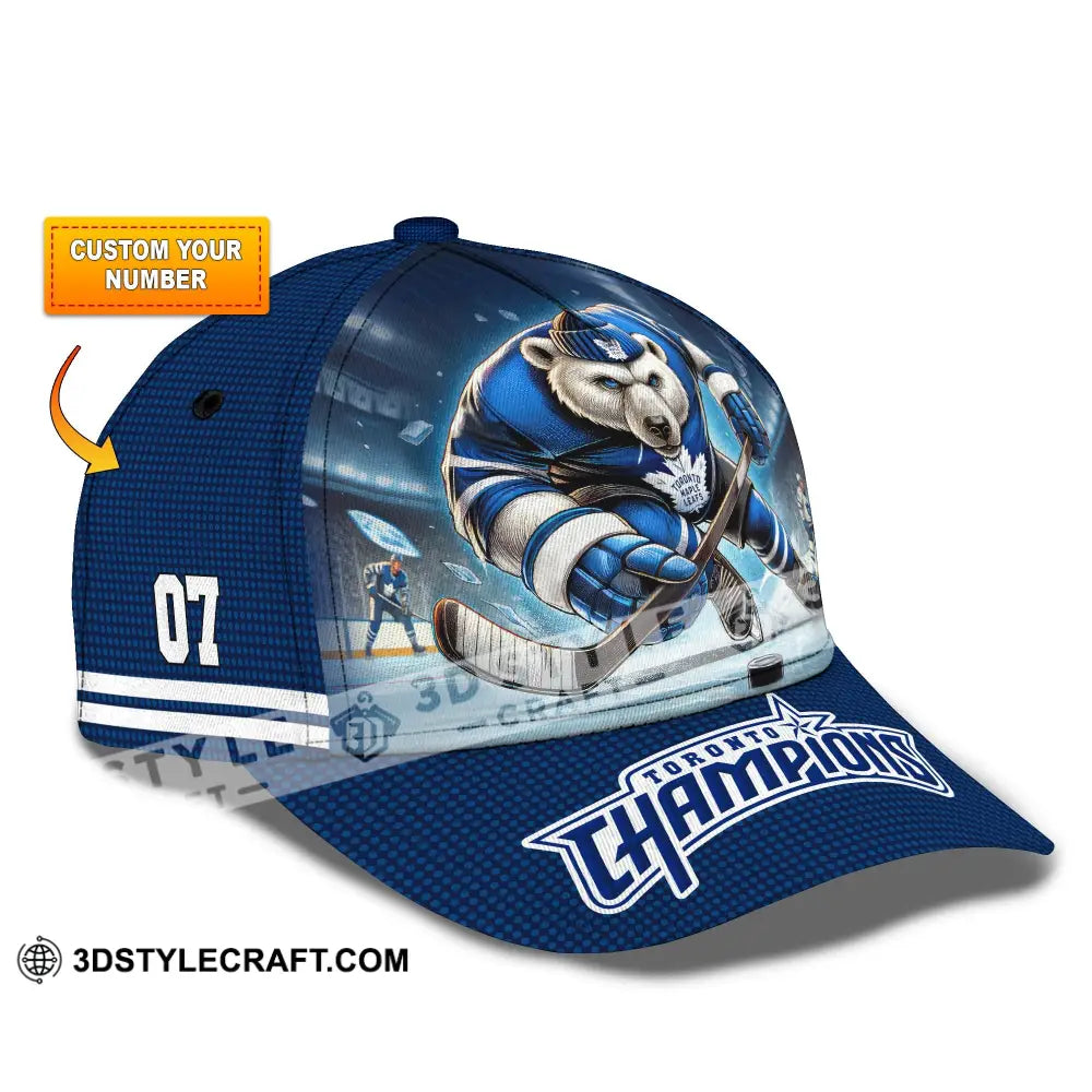 Personalized Cap Customized Toronto Maple Leafs Classic Cap CLASSIC CAP / UNIVERSAL FIT Cap