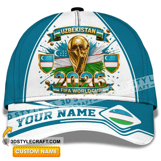 Personalized Cap, Customized Uzbekistan World Cup 2026 Classic Cap style option 1