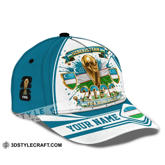 Personalized Cap, Customized Uzbekistan World Cup 2026 Classic Cap style option 4