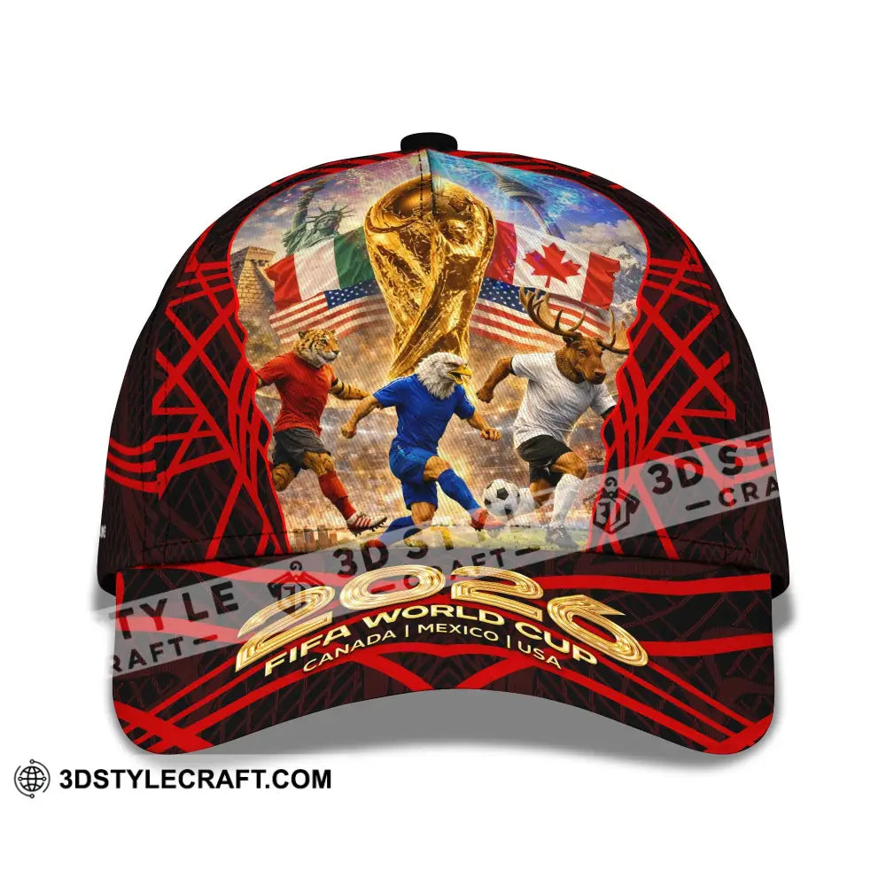 Personalized Cap Customized World Cup 2026 Classic Cap CLASSIC CAP / UNIVERSAL FIT Cap