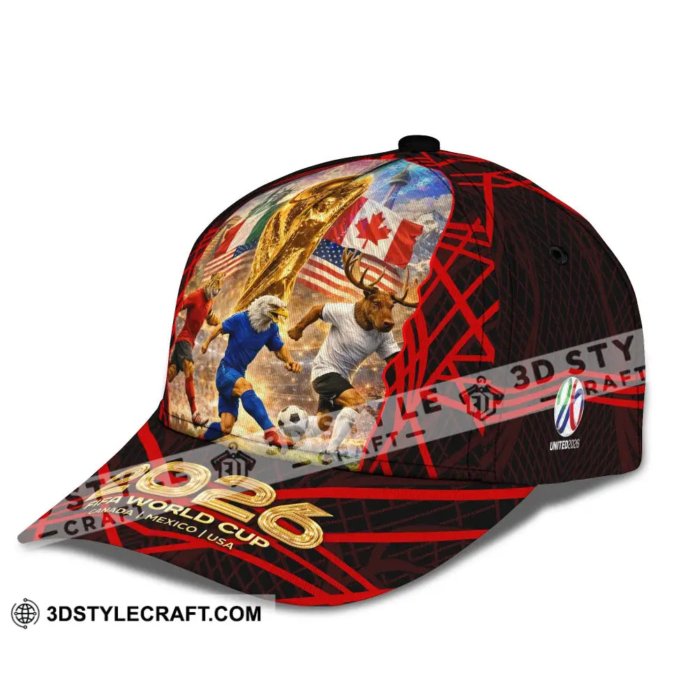 Personalized Cap Customized World Cup 2026 Classic Cap CLASSIC CAP / UNIVERSAL FIT Cap