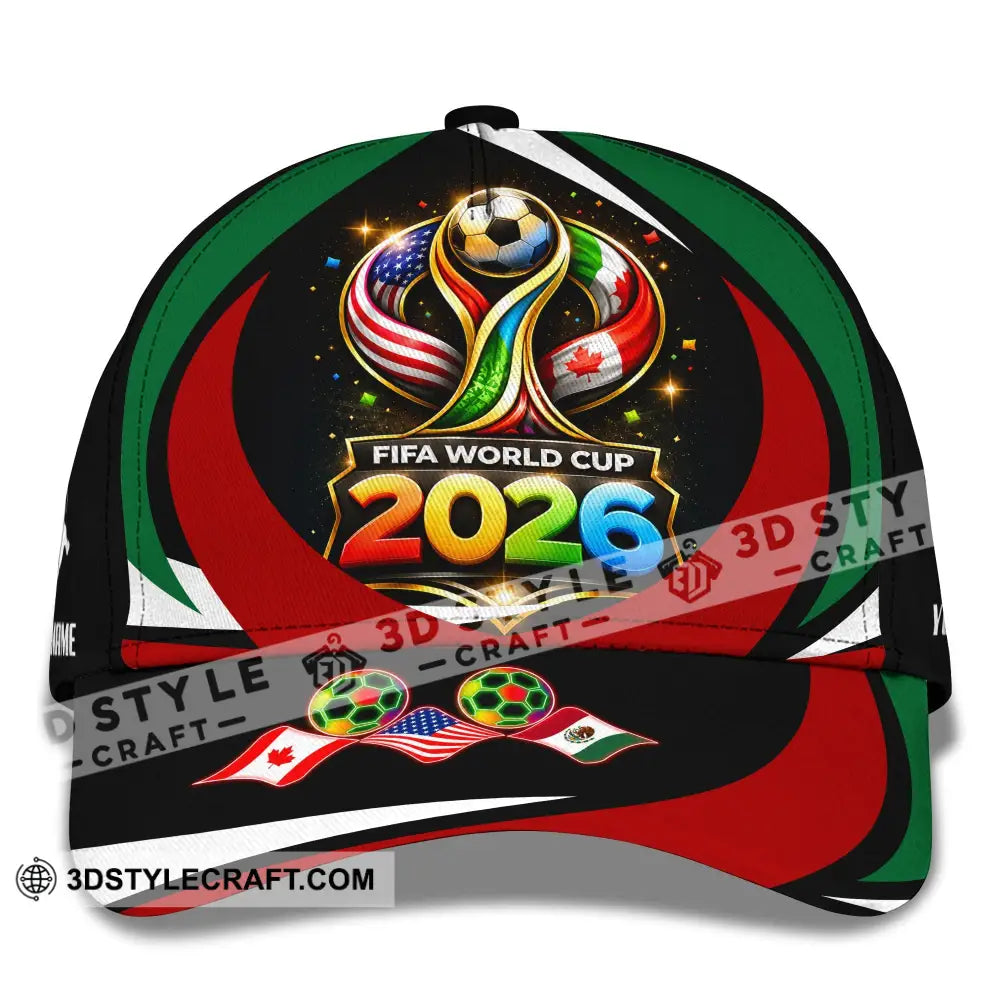 Personalized Cap Customized World Cup 2026 Classic Cap - CLASSIC CAP / UNIVERSAL FIT - Cap