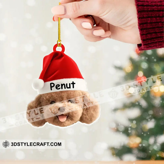 Pet Lover Christmas, Home Decor, Christmas Ornament, Personalized Ornament style option 2