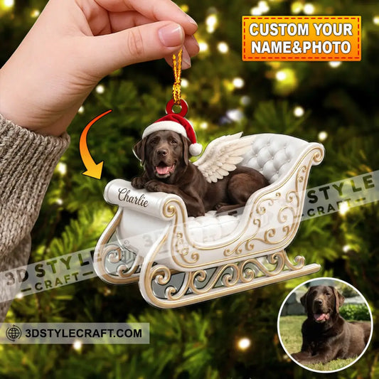 Pet Lover Home Decor Christmas Ornament Personalized Ornament - 3.54’’ / 1 Ornament - Ornament