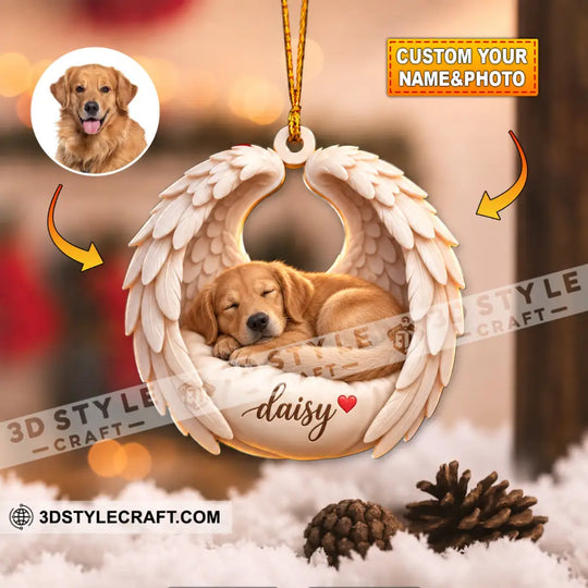 Pet Lover Home Decor, Christmas Ornament, Personalized Ornament style option 1
