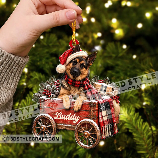 Pet Lover Home Decor, Christmas Ornament, Personalized Ornament style option 2