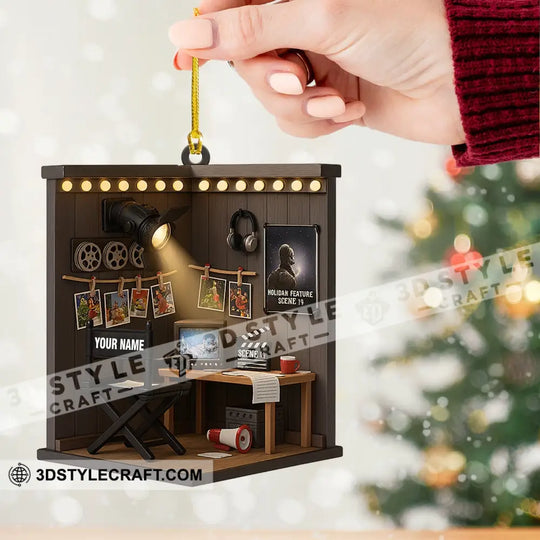 Photo Corner Home Decor, Christmas Ornament, Personalized Ornament style option 2