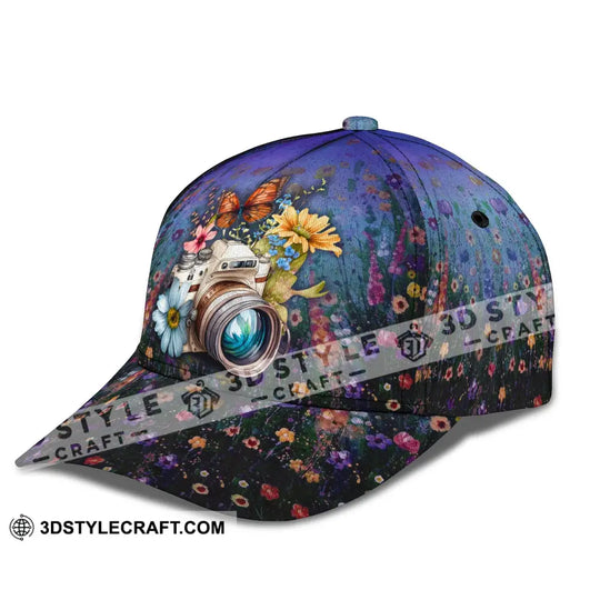 Photographer Classic Cap, Photographer Hat, Unisex Photographer Hat style option 2