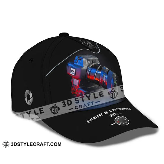 Photographer Classic Cap, Photographer Hat, Unisex Photographer Hat style option 4
