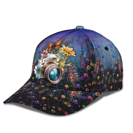 Photographer Classic Cap, Photographer Hat, Unisex Photographer Hat style option 2