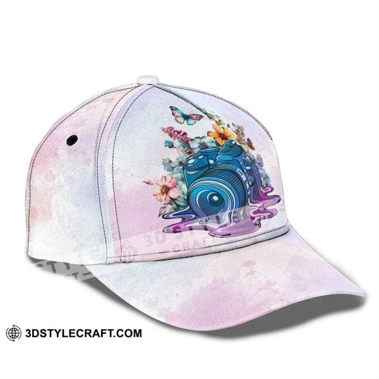Photographer Classic Cap, Photographer Hat, Women Photographer Hat style option 4