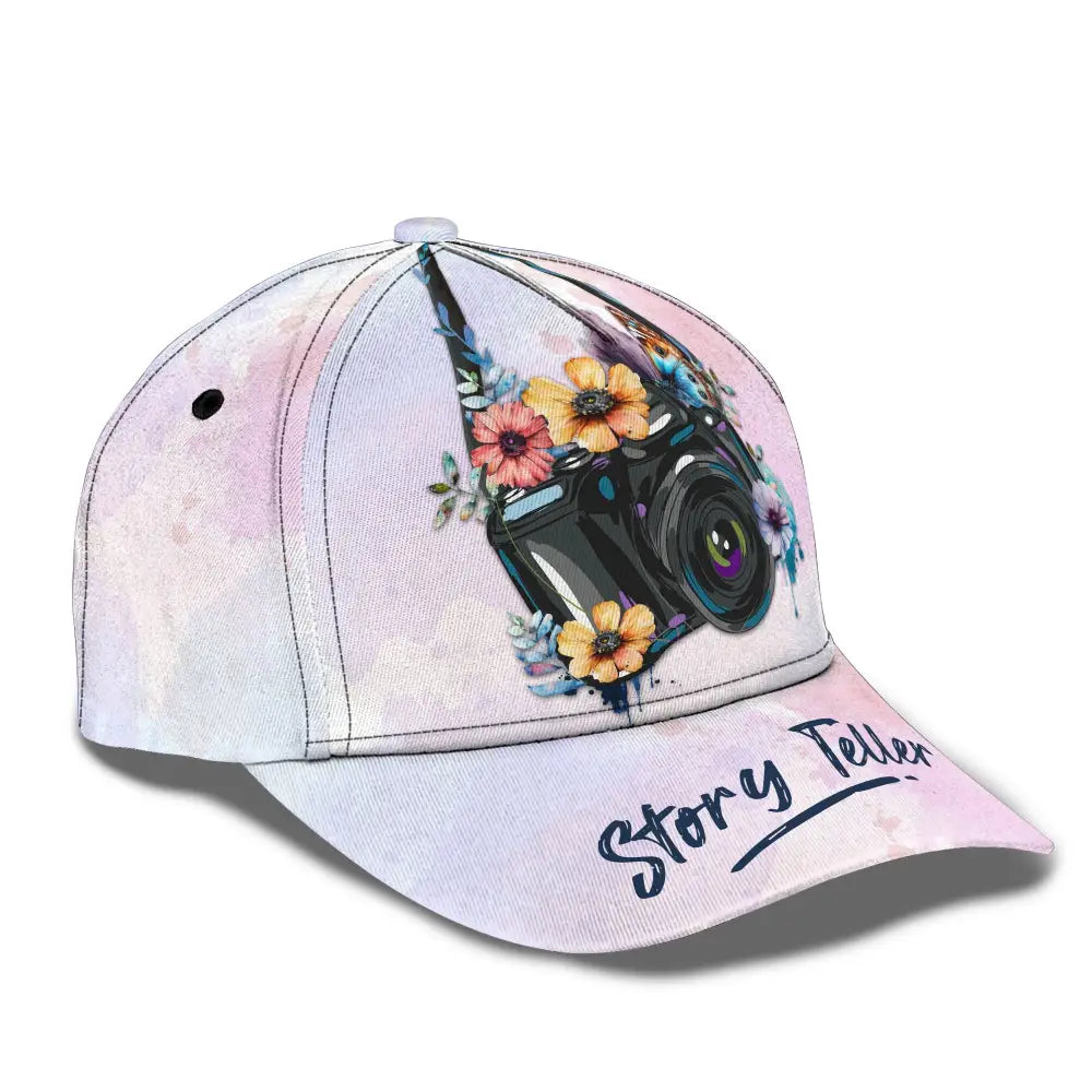 Photographer Classic Cap Story Teller Hat T-Shirt
