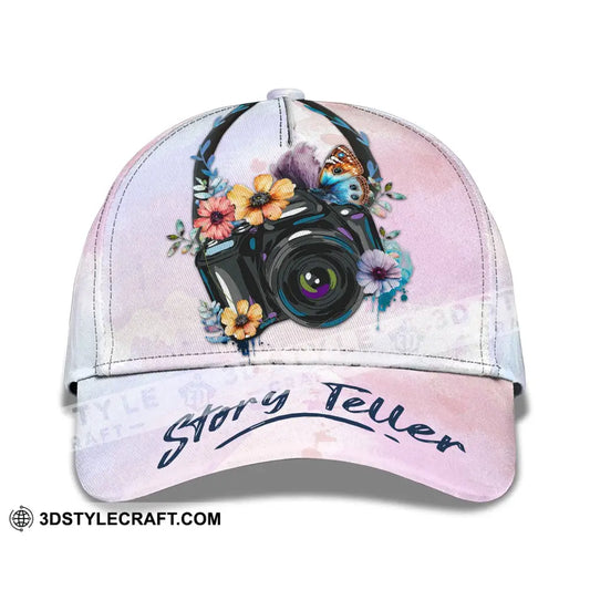 Photographer Classic Cap Story Teller Hat T-Shirt