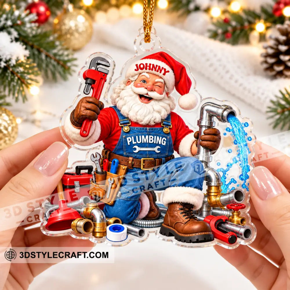 Plumbing Home Decor Christmas Ornament Personalized Ornament - Ornament