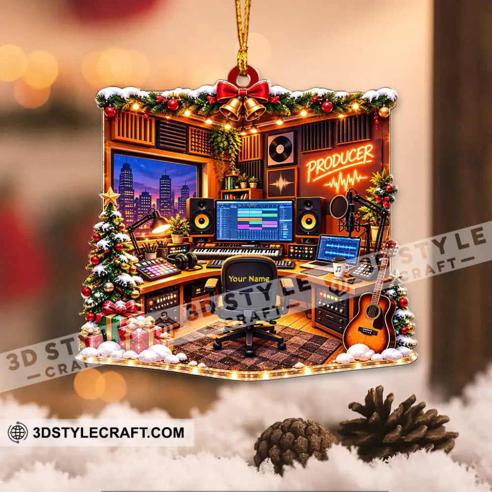 Producer Home Decor Christmas Ornament Personalized Ornament - Ornament
