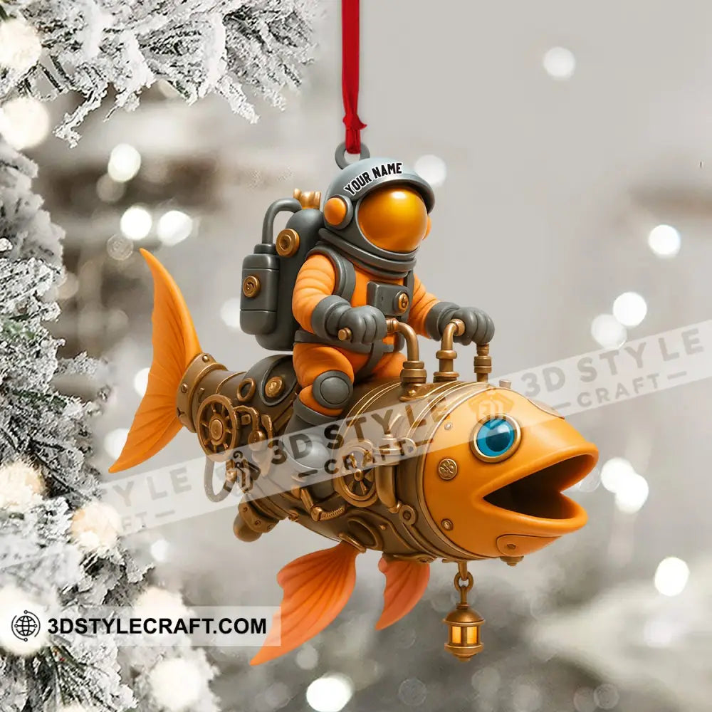 Robot Home Decor Christmas Ornament Personalized Ornament Ornament