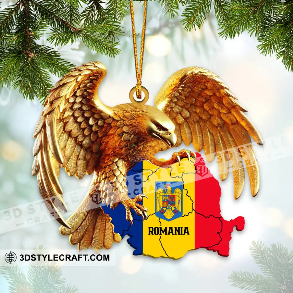 Romania Ornament Personalized