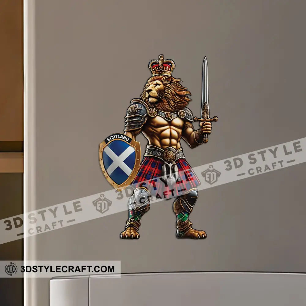 Scotland Custom Name - Personalized Fridge Magnet