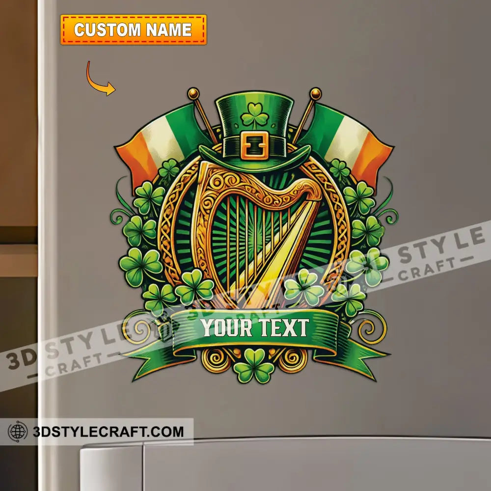 St.patrick’s Day Fridge Magnet - Personalized