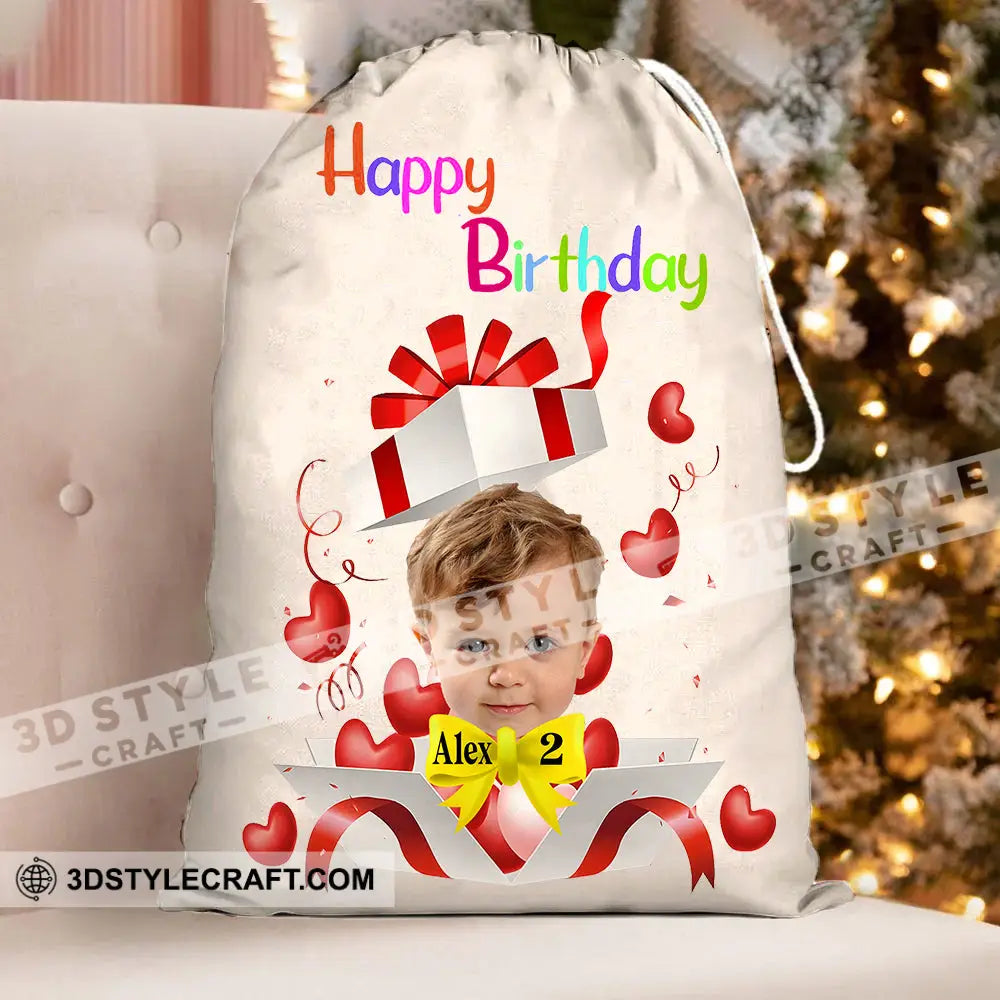 Surprise Box Happy Birthday Bag Personalized Christmas String