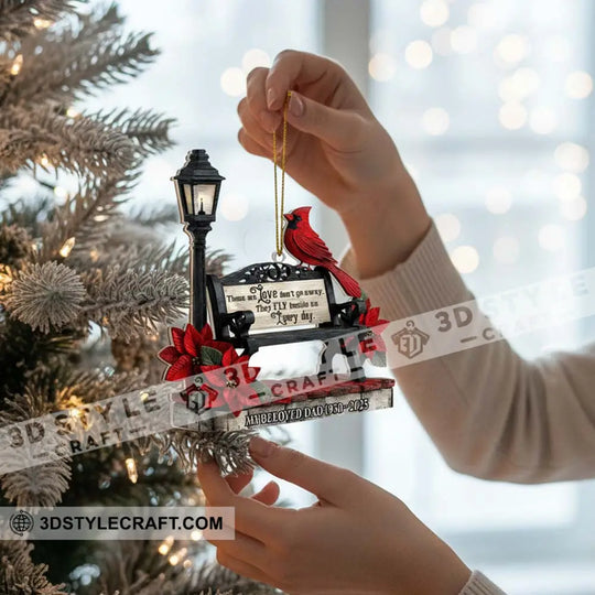 Those We Love Don't Go Away, The Fly Beside Us Every Day Home Decor, Christmas Ornament, Personalized Ornament style option 4