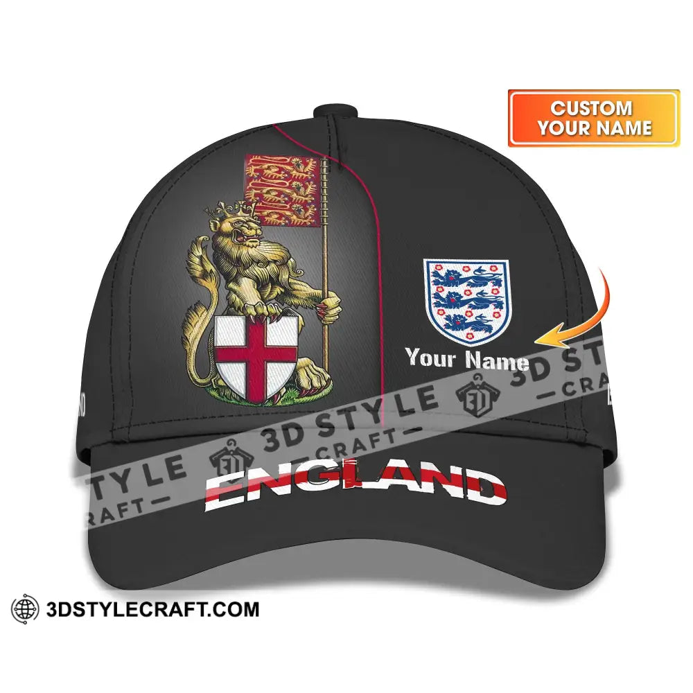 Unisex Cap Custom Name - England Shirt