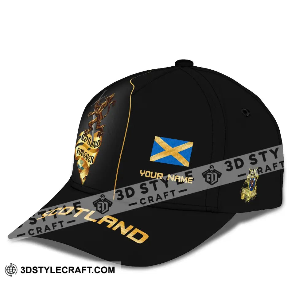 Unisex Cap Custom Scotland Classic Hat T-Shirt