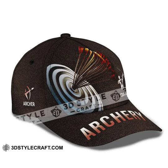 Unisex Cap, Personalized Archery Classic Cap, Archery Hat, Gift for Archery Lovers style option 3