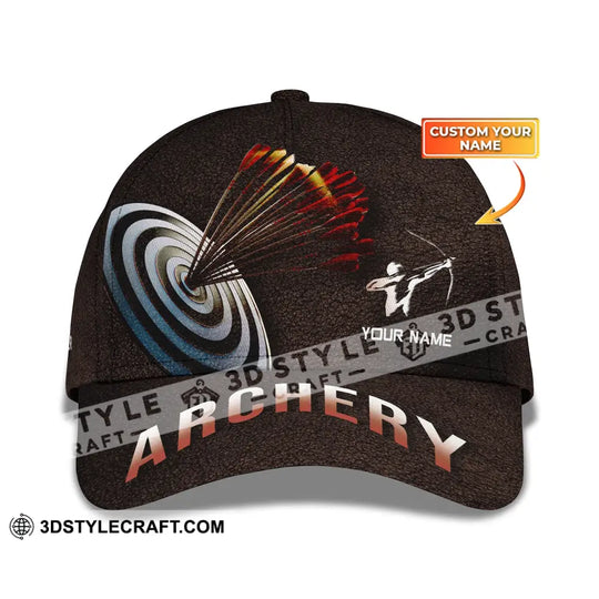 Unisex Cap, Personalized Archery Classic Cap, Archery Hat, Gift for Archery Lovers style option 1