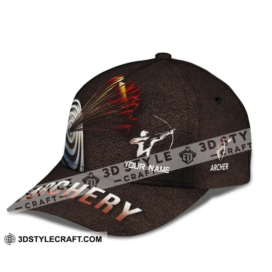 Unisex Cap, Personalized Archery Classic Cap, Archery Hat, Gift for Archery Lovers style option 2
