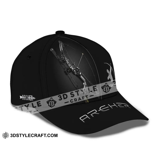 Unisex Cap, Personalized Archery Classic Cap, Archery Hat, Gift for Archery Lovers style option 3