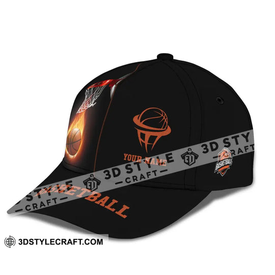 Unisex Cap, Personalized Basketball Classic Cap, Basketball Hat, Gift for Basketball Lovers style option 3