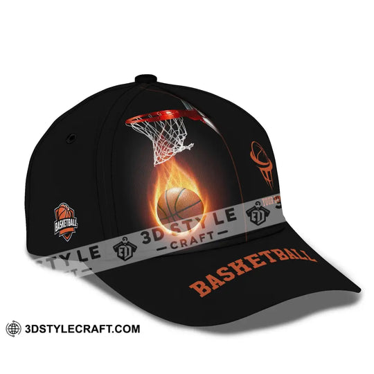 Unisex Cap, Personalized Basketball Classic Cap, Basketball Hat, Gift for Basketball Lovers style option 2